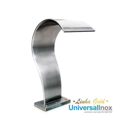 Cascata Aço Inox High Tech Naja Série 316L Tamanho Médio