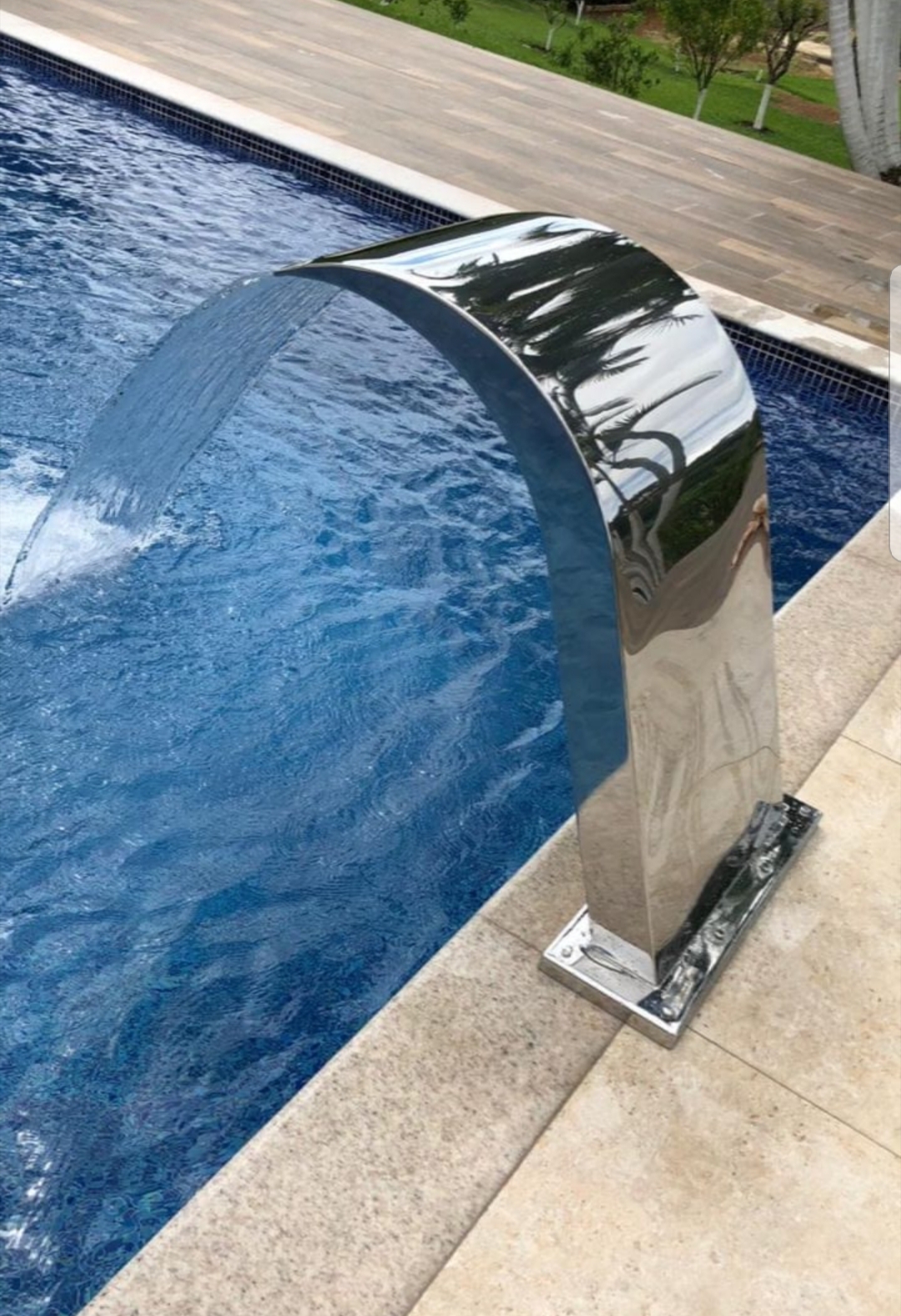 Cascata Iguaçu - Inox 304 - Polida Espelhada - Imagem 2