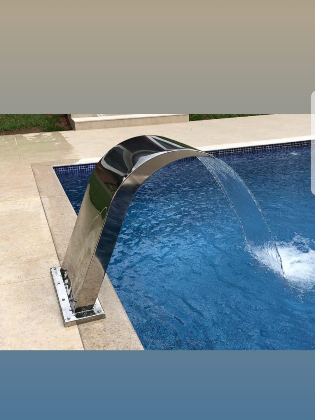 Cascata Iguaçu - Inox 304 - Polida Espelhada - Imagem 3