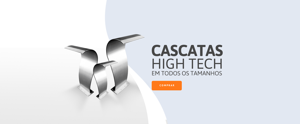 Cascata para Piscina em Inox - High Tech Naja - Grande - Imagem 6